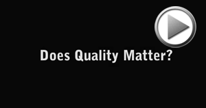 Does Quality Matter